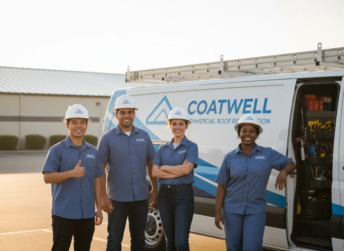 Commercial roof coating company in Crest Hill, IL